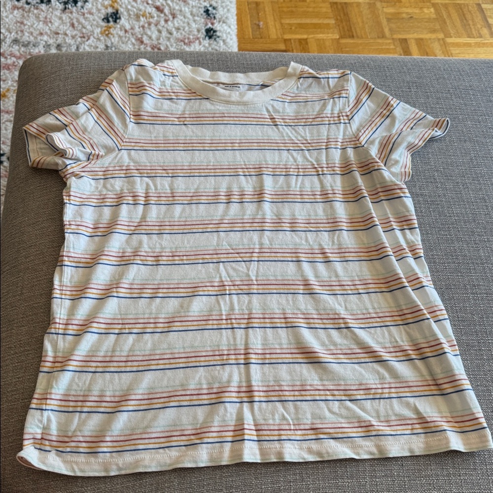 Madewell Multicolor Striped Tee